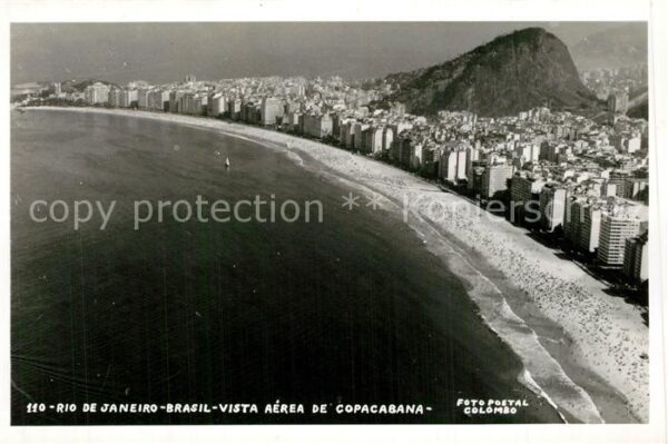 Rio de Janeiro Vista aérea de Copacabana