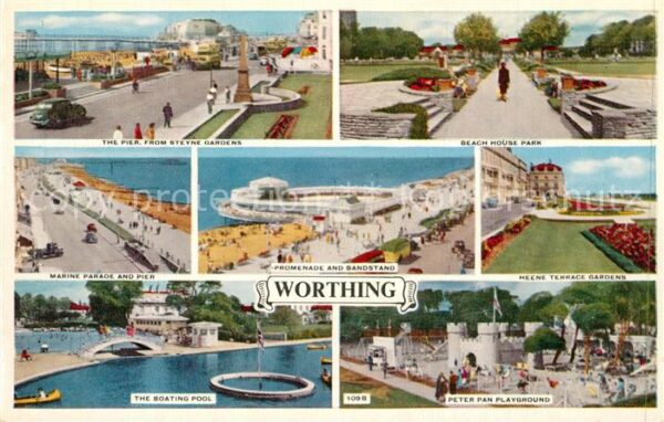 Worthing West Sussex The Pier Beach House Park Marine Parade