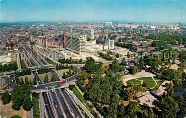 Rotterdam Gezicht op het Centrum Stadtpanorama Ze
