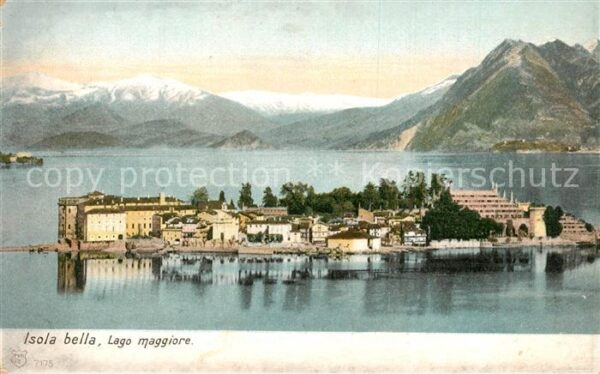 Isola Bella Lago Maggiore Panorama
