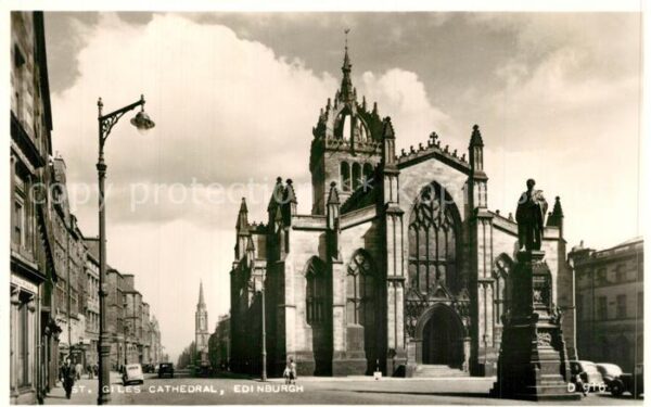Edinburgh Scotland St Giles Cathedral Monument Valentine's