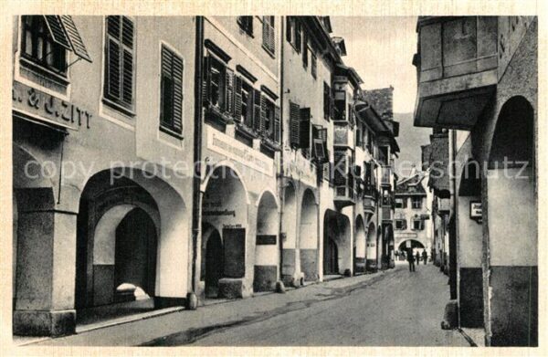 Merano Meran Portici Laubengasse