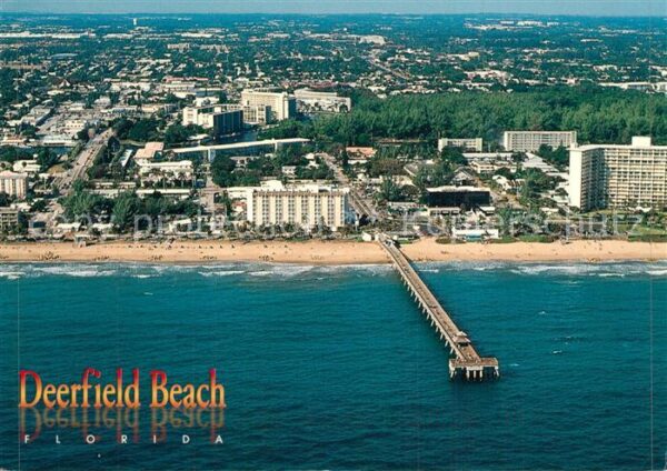 Deerfield Beach Aerial view