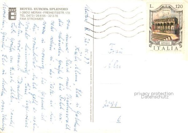 Meran Merano Hotel Europa Splendid – Bild 2