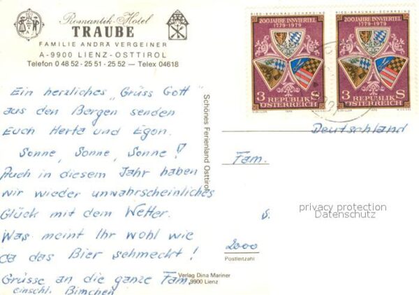 Lienz Tirol Romantik Hotel Traube – Bild 2