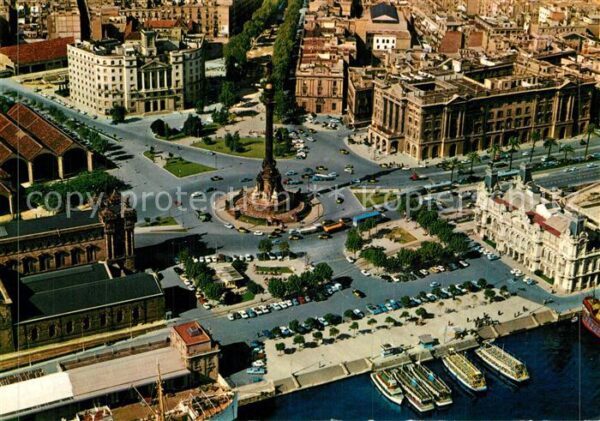 Barcelona Cataluna Plaza del Portal de la Paz Carabela San