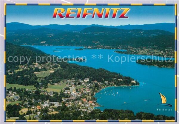 Reifnitz Woerthersee Fliegeraufnahme