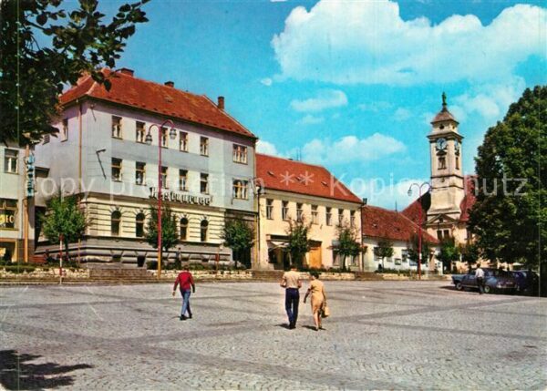 Uhersky Brod Namesti Miru Platz Kirche