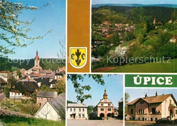 Upice Celkovy pohled Namesti s radnici Dum br