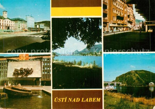 Usti nad Labem Hrad Strekov Mirove namesti Revolucni t