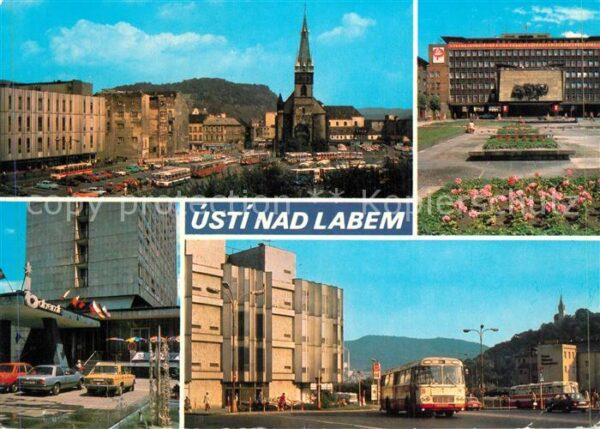 Usti nad Labem Autobusove nadrazi Krajsky narodni vybo