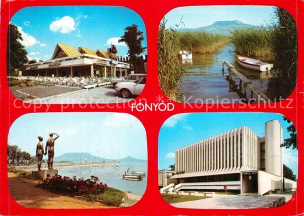 Fonyod Restaurant Hotel Uferpartie am Plattens