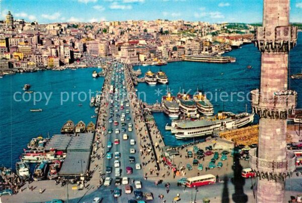 Istanbul Constantinopel Galatabrücke
