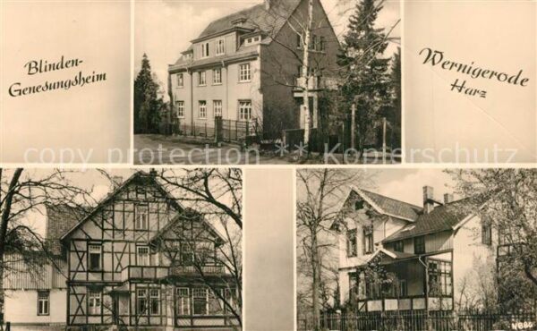 Wernigerode Harz Blindengenesungsheim