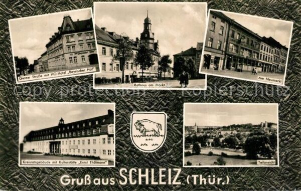 Schleiz Geraer Strasse HO Hotel Bayrischer Hof