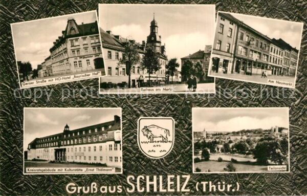 Schleiz Geraer Strasse HO Hotel Bayrischer Hof