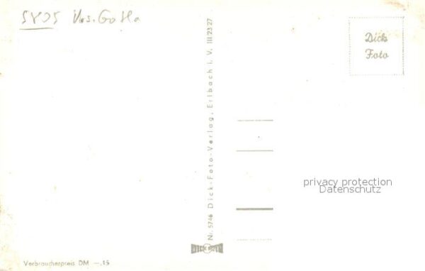 Georgenthal Gotha FDGB Heim Kurhaus Hotel Deutscher Hof K – Bild 2