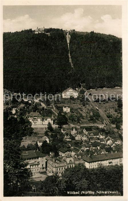 Wildbad Schwarzwald Panorama
