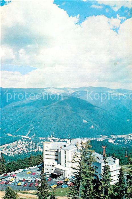 Sinaia Prahovatal von der Cota 1400 aus gesehe