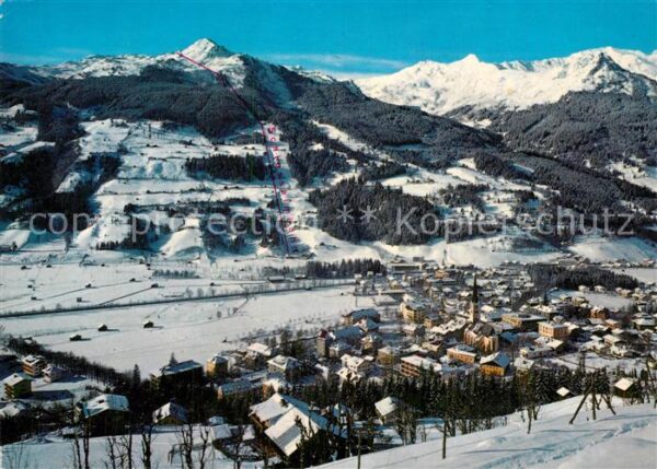 Bad Hofgastein Gesamtansicht Wintersportplatz mit Alpe