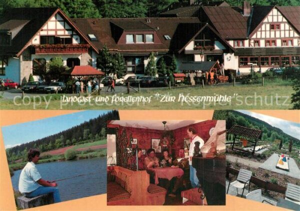 Kleinlueder Landgasthof Forellenhof Zur Hessenmühle