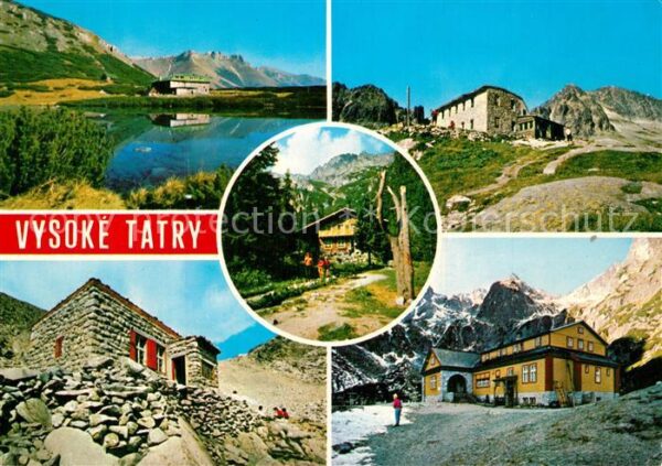 Vysoke Tatry Berghäuser Hohe Tatra