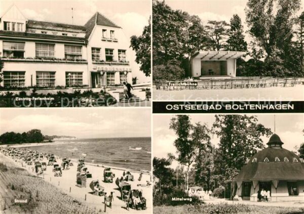 Boltenhagen Ostseebad Zentrag Ferienheim Freilichtbühne Stran