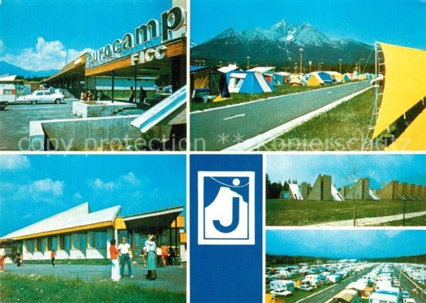 Vysoke Tatry Vstupny areal Pohlad na cast campu Moto