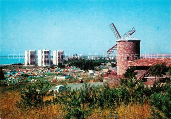 Slantschev Brjag Panorama Windmühle