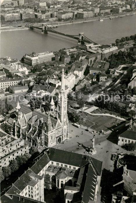 Budapest Ansicht mit Matthiaskirche