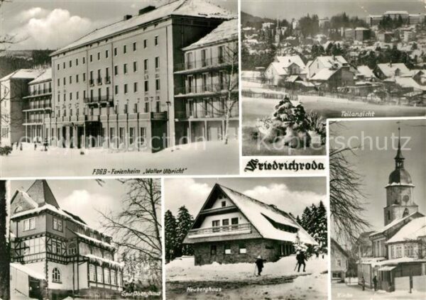 Friedrichroda FDGB Ferienheim Walter Ulbricht Spiessb