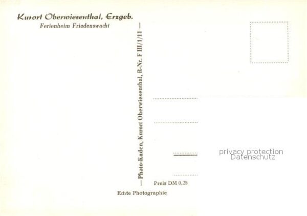 Oberwiesenthal Erzgebirge Ferienheim Friedenswacht Treppe – Bild 2