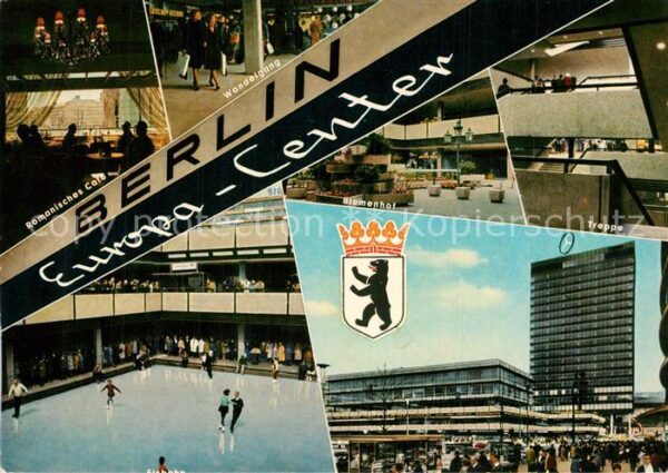 Berlin Europa Center Eisbahn Cafe Wandelgang B