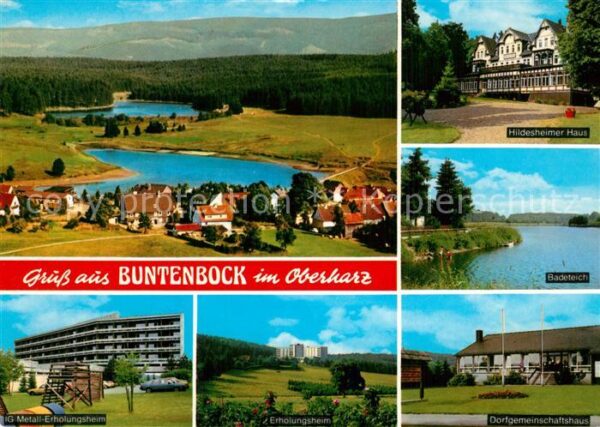 Buntenbock Panorama Hildesheimer Haus Badeteich IG