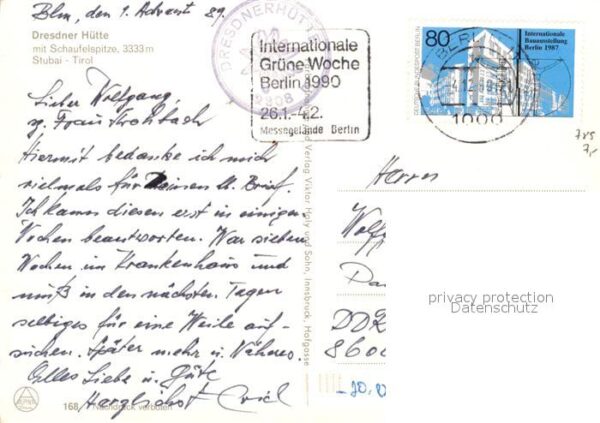 Stubaier Alpen Dresdner Hütte mit Schaufelspitze – Bild 2