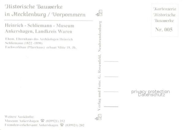 Ankershagen Heinrich Schliemann Museum – Bild 2