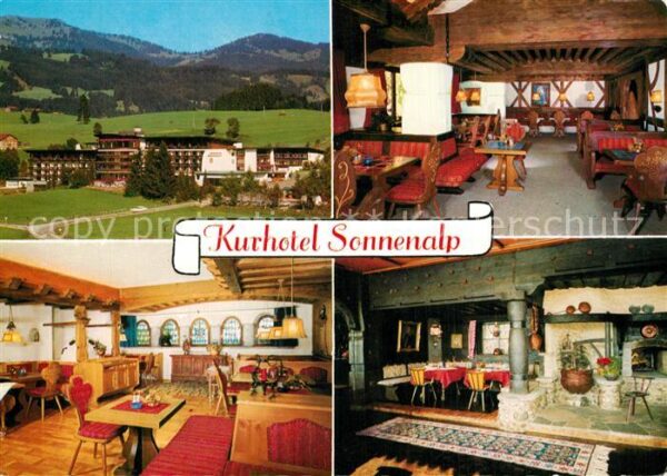 Sonthofen Oberallgaeu Kurhotel Sonnenalp Gasträume