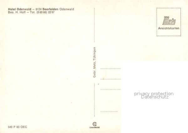 Beerfelden Odenwald Hotel Odenwald Restaurant – Bild 2