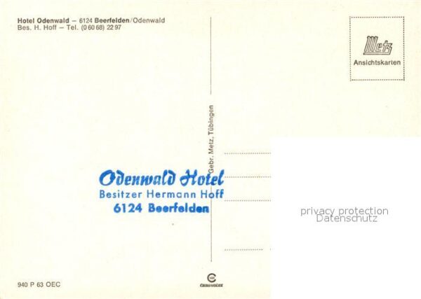Beerfelden Odenwald Hotel Odenwald Restaurant – Bild 2