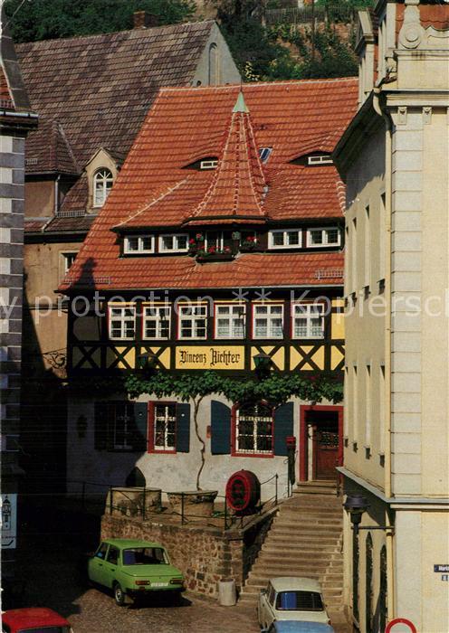Meissen Elbe Sachsen Vincenz Richter altdeutsche Weinschänke
