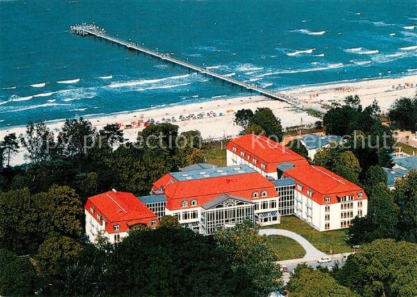 Boltenhagen Ostseebad Seehotel Seebrücke Fliegeraufnahme