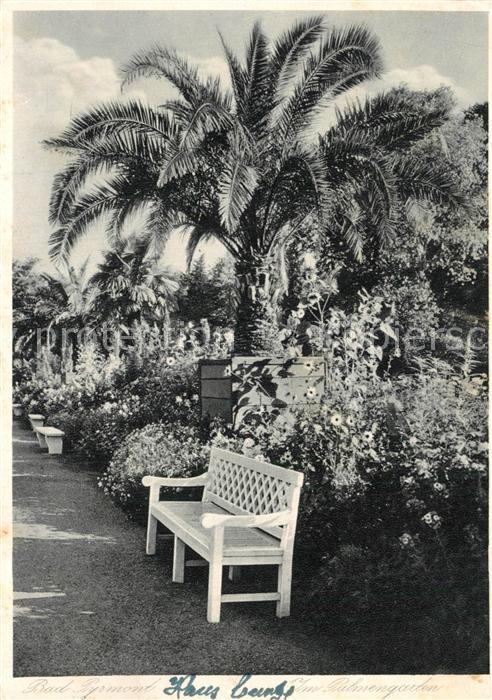Bad Pyrmont Partie im Palmengarten