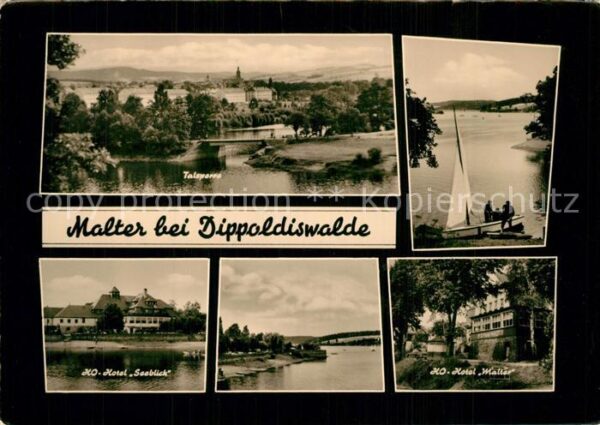 Malter Panorama Talsperre Stausee HO Hotels