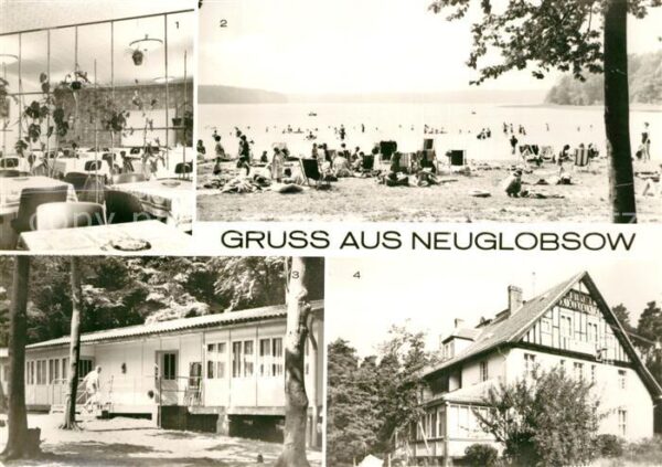 Neuglobsow FDGB Erholungsheime Stechlinsee Badestr