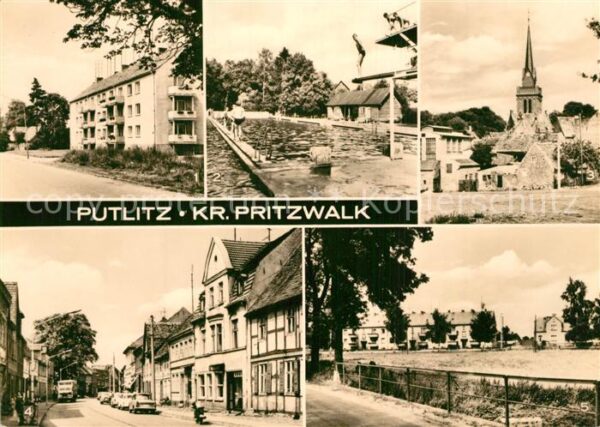 Putlitz Meyenburger Strasse Bad Blick vüm Wall