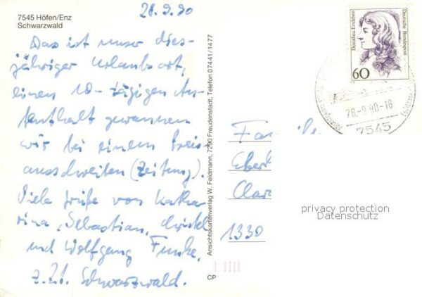 Hoefen Enz Schwarzwald Fliegeraufnahme – Bild 2