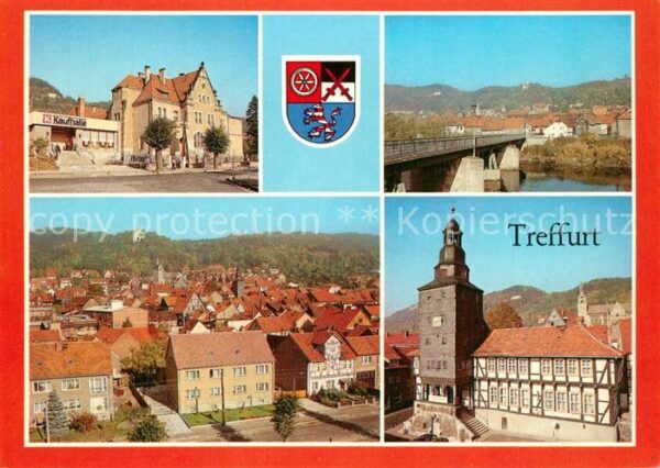 Treffurt Werra Kaufhalle Polytechnische Oberschule Wer