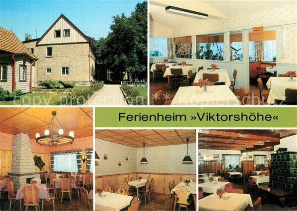 Friedrichsbrunn Harz Ferienheim Viktorshöhe Gaststätte Bauer