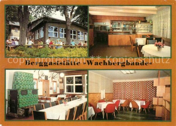Saupsdorf Berggaststätte Wachbergbaude Veranda Kl