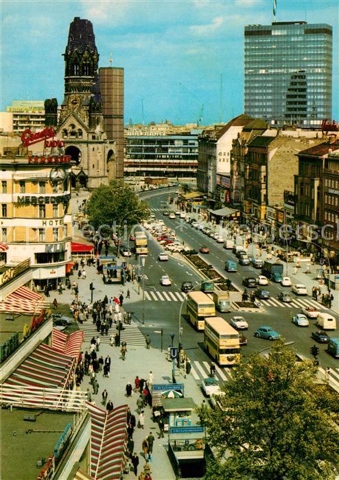 Berlin Kurfürstendamm Kaiser Wilhelm Gedächtni